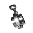 thumbnail image 4 of 51mm SS304 2 Sanitary Pipe Weld Ferrule+1 Tri Set Weld Clamp+1 PTFE Gasket Set NEW, 4 of 9