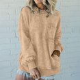 thumbnail image 5 of Gkeoshab Sweatshirt For Women Women's Washed Cotton Oversized Crewneck Sweatshirt, Ultra-Soft Vintage Pullover with Dropped Shoulders for a Relaxed and Cozy Loungewear Essential. Yellow XL, 5 of 5