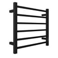 thumbnail image 2 of Heated Towel Rack For Bathroom, 6-Bar Towel Warmer Wall Mounted, Constant Temperature Heating, Stainless Steel Heated Towel Racks With Timer, 2 of 5