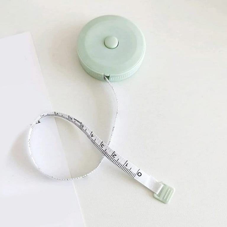 Soft Ruler ,Cute Soft Sewing Tape Measure Mini Measuring Tape for Body  Measuring Measurements-1.5m (Green) 