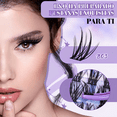thumbnail image 5 of Extensiones de Pestañas Kit 156pcs B03 Naturales 8-16mm Malubero, Negro, 5 of 5