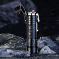 thumbnail image 6 of Flashlight Multi-Function Waterproof Rechargeable Lighter with LED Light for Outdoor Camping Emergency Use, 6 of 8
