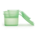 thumbnail image 2 of Lekue Reusable Silicone Food Storage Box Container set of 3. Set includes: 0.2L, 0.5L, 1.0L, 2 of 4