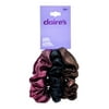 CLAIRES 3ON SCRUNCHIE JEWEL TONES SHINE