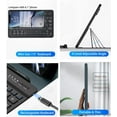 thumbnail image 3 of for Samsung Galaxy Z Fold 7 6 5 4 3 Shockproof Case With Keyboard and Mouse, Portable Bluetooth Keyboard with Leather Case and Capacitive Pen, 4 in 1 Set for Z Fold7 6 5 4 3 Accessories,Green, 3 of 7