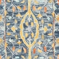 thumbnail image 6 of SAFAVIEH Aspen Peter Floral Bordered Wool Runner Rug, Blue/Rust, 2'3" x 11', 6 of 7