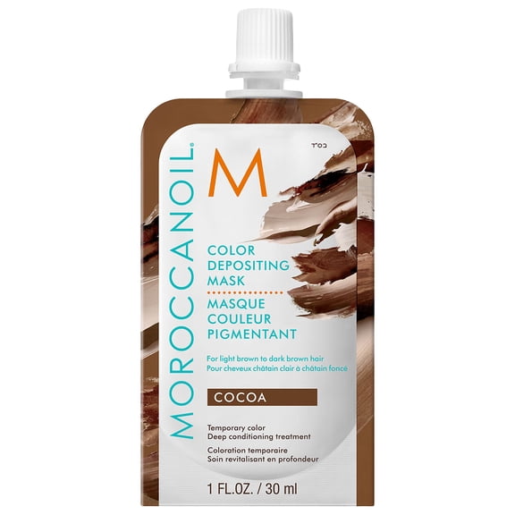 Moroccanoil Color Depositing Hair Mask Packette, Cocoa, 1 oz