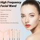 thumbnail image 2 of TUMAKOU Varita facial de alta frecuencia - Máquinas de dispositivo facial de alta frecuencia naranja para el vello de la piel - Varita de alta frecuencia con 6 tubos de vidrio diferentes, 2 of 5