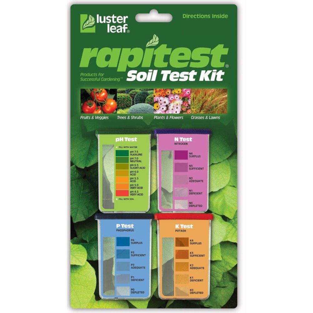 Rapitest Soil Test Kit, 20 Tests