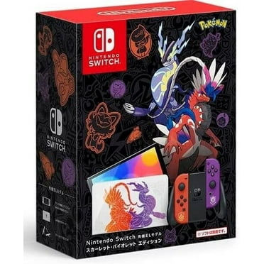 Nintendo Switch Console with Pokemon Scarlet & Violet Edition Joy-Con - OLED Model (JP Spec)