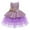 Purple, variant on Flower Girl Dresses Infant Short Sleeve Christmas Princess Birthday Party Clothes Dress 6 Months-12 Months