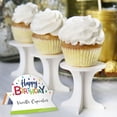 thumbnail image 5 of Big Dot of Happiness Cheerful Happy Birthday - Colorful Birthday Party Tent Buffet Card - Table Setting Name Place Cards - Set of 24, 5 of 8