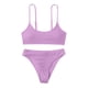 thumbnail image 1 of Conjunto de bikini de dos piezas cómodo con contraste de pecho alto para mujer OAVQHLG3B Store  lin121212, 1 of 4