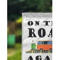 thumbnail image 2 of Printtoo White On The Road Again Caravans CampingFlagCustom Personalized Camping Flags For Campers Double Sided CampsiteFlag, 2 of 4