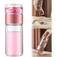 thumbnail image 1 of Infusifie - Infusifie Tea Infuser, 2025 New Tea Infuser Bottle, Portable Glass Tea Infuser Bottle, For Loose Leaf Tea (1Pcs* Rose Gold), 1 of 1