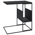 thumbnail image 5 of vidaXL Side Table Black 21.7"x14.2"x23.4" Engineered Wood, 5 of 5