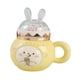 thumbnail image 3 of Patrón de Tazas de café Espresso Latte Taza Taza de té con tapa y asa Taza de la Taza de cerámica para el hogar Acción de gracias Amarillo claro perfecl Taza de café, 3 of 8