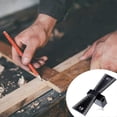 thumbnail image 5 of ZHAOCHENG Marcador de cola de milano con escala de aluminio, juntas cortadas a mano y guía de cola de milano de tamaño 1:5 y 1:8 para carpintería, 5 of 5