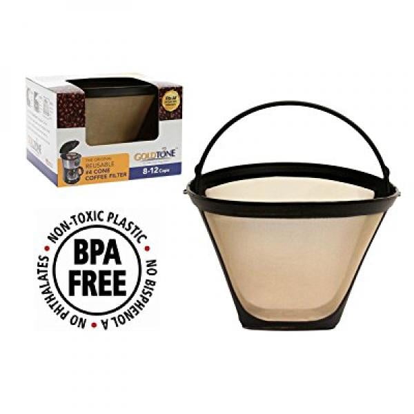 GoldTone Reusable #4 Cone Replacment Cuisinart Coffee Filter Permanent Cuisinart Coffee... by GoldTone