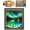 Aurora Borealis, variant on Coastal Lighthouse Sea Glass Shadow Box Night Light, Handmade Beach Ocean Seascape Art Frame Lamp, Warm Glow Ambient Decor Light for Bedroom Living Room Shelf Entryway, Ideal Gift