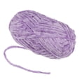 thumbnail image 3 of Unique Bargains Fil Chenille en Velours Super Volumineux en Polyester Violet Foncé, 87 Yards, 3 of 7