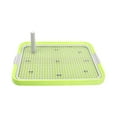 thumbnail image 1 of Inodoro para perros, soporte para orinal para cachorros, almohadillas para entrenamiento de perros para interiores y exteriores, inodoro lavable para Verde, 1 of 8
