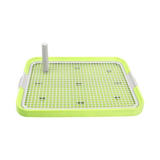 Inodoro para perros Zulema Bandeja de entrenamiento para perros verde