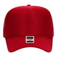 thumbnail image 2 of TheLovely Unisex Adults Solid Color CAP 5 Panel High Crown Mesh Back Trucker Hats, 2 of 5