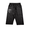 thumbnail image 4 of EHQJNJ Sweatpants Men Open Bottom Jogging In Spring and Summer Relaxing and Relaxing Beach Vacation Nine Point Sweatpants Grey Sweatpants Men Baggy Cotton Joggers for Men Sweatpants, 4 of 4