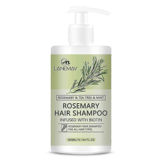 Rosemary Hair Shampoo, Rosemary Hair Shampoo with Biotin, Tea Tree & Mint, All Hair Types | Nourish, Strengthen & Refresh 26s