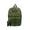 Dark Green Lime Green, variant on 17" Black Backpack With Grey Zipper