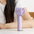 thumbnail image 6 of High-speed handheld folding ice compress fan with digital display, 6 of 10