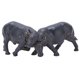 thumbnail image 1 of Nimomo Estatua de Toro Estatuilla de Toro de Resina Que representa la Buena Suerte Escultura de Animal vívido de Estilo Moderno Compacto para la Mesa del hogar, 1 of 5