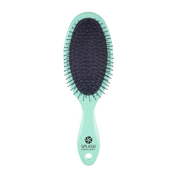 Cricket Splash Cepillo Desenredante para Cabello Seco Húmedo Cepillo de Ducha Desenredante para Todo Tipo de Cabello Minty Fresh