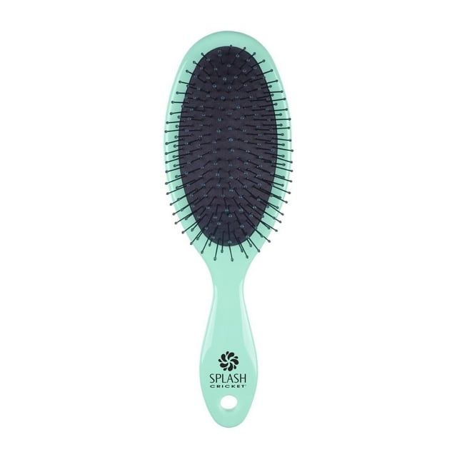 Cricket Splash Cepillo Desenredante para Cabello Seco Húmedo Cepillo de Ducha Desenredante para Todo Tipo de Cabello Minty Fresh