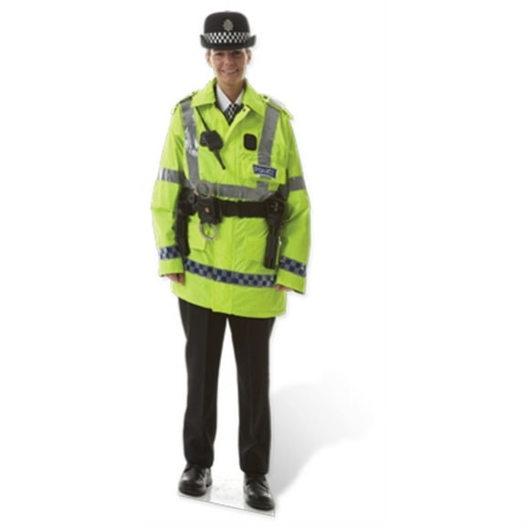 Star Cutouts SC77 Police Woman Life Size Cardboard Cutout Standup