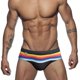 thumbnail image 2 of Traje de baño corto a rayas para hombre, bañador sexy para hombre, bañador corto de playa, traje de baño de verano para surf, pantalones de bikini, bañador corto para hombre, 2 of 5