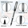 thumbnail image 2 of 16 Pack Pens 0.5mm Black Gel Pens, Quick-Drying Ink Pens, Writing Pens for Note Taking, Sketch, Bullet Journal, Black Pens, 2 of 5