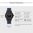 thumbnail image 3 of Blekon Brand Model (SS-0794-BLK-NAVY) Original Women Adult Watch for Medical Students Water Resistant, 3 of 6