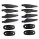 thumbnail image 2 of Prop de hélice RC con clips de hoja para Zino H117S RC Quadcopter negro perfke Hélice de dron cuadricóptero, 2 of 9