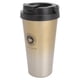 thumbnail image 2 of Taza de café térmica con tapa, de acero inoxidable, para viaje, portátil, para coche, color amarillo degradado, 500 ml, 2 of 14