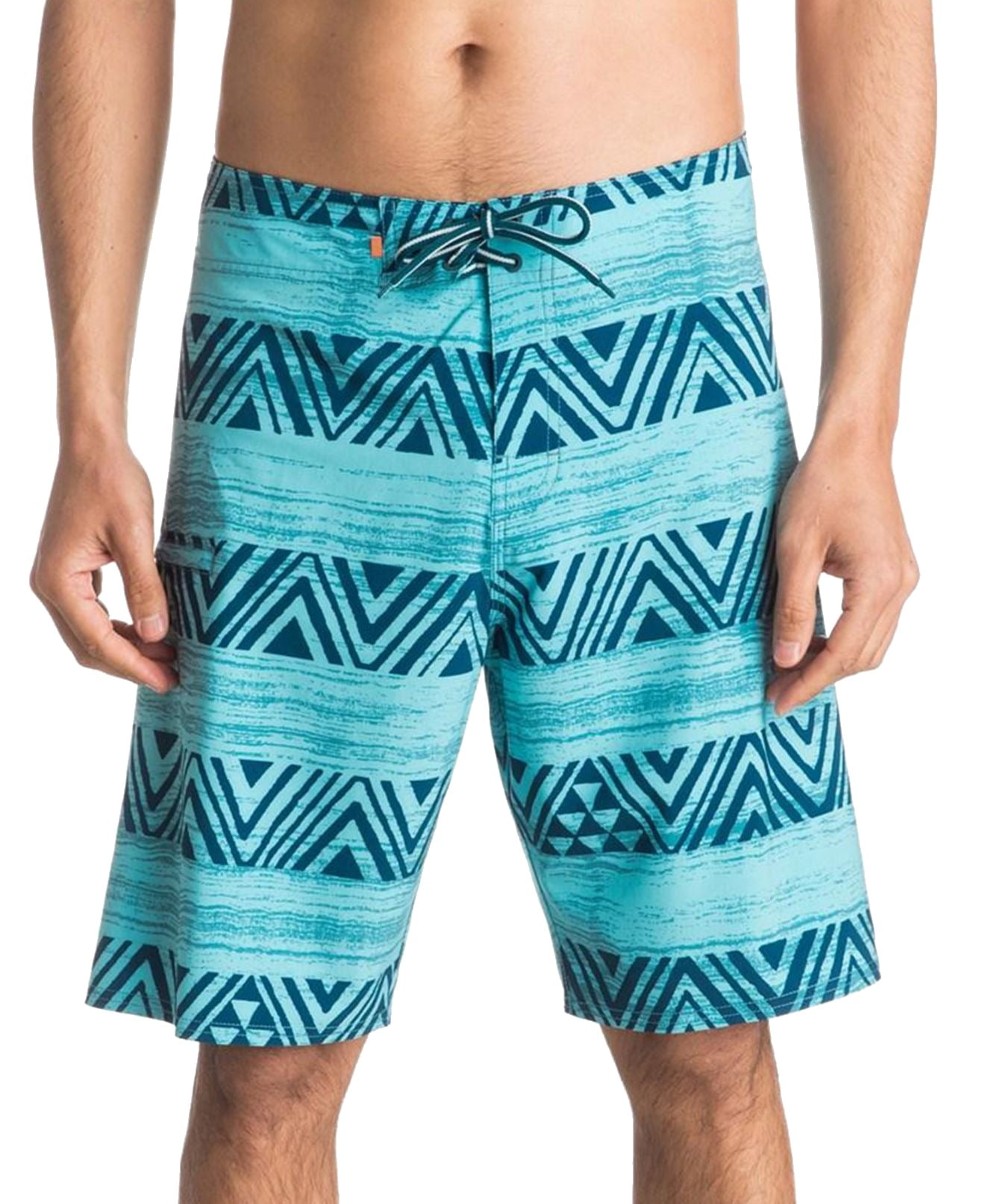 Quiksilver Quiksilver NEW Blue Mens Size 34 Totemic Printed Board