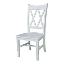 International Concepts Double XX Back Unfinished Wood Chair