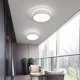 thumbnail image 3 of LED ceiling light, fashionable and modern small ceiling light, suitable for corridor, staircase, living room (three-color light), 3 of 3
