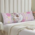 thumbnail image 4 of Funda de almohada Cinnamoroll, funda de almohada larga de cuerpo entero, almohada de juegos para niños, cojín de sofá, muebles para el hogar, decoraciones de cama de 20" x 54", 4 of 5