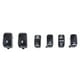 thumbnail image 2 of 6pcs Cubiertas de cubierta Del Interruptor de Control Manual Negro, 2 of 6