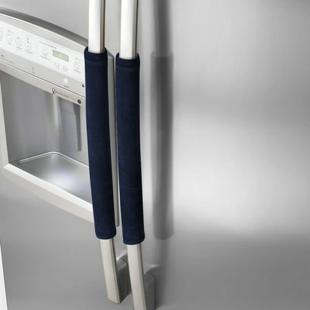 

Kitchen: Kid Painting Apron Sleeve a Pair Refrigerator Handle Cover Kitchen Appliance Refrigerator Cover! Walmart Savings! 1 Pair of Handlebar Covers