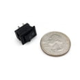 thumbnail image 2 of Mini Rocker Switch 2 PIN ON-OFF SPST 125VAC/6A 250VAC/3A Black KCD117S 2X/5X/10X, 2 of 6