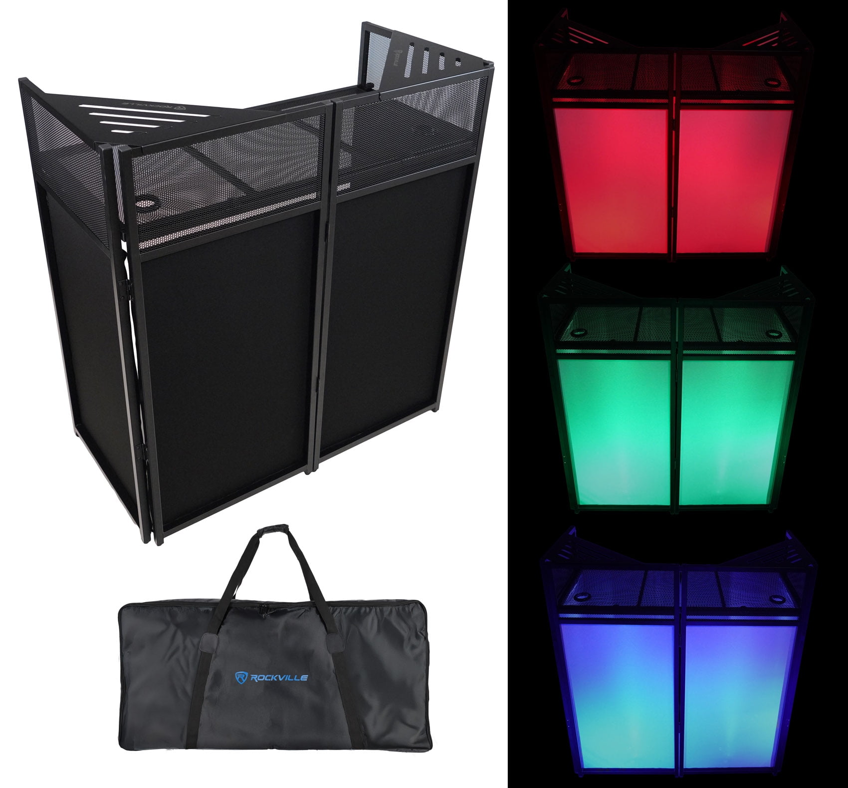 Odyssey Portable DJ Controller Table Setup, CF6048 60x48 Inch Tall