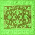 thumbnail image 1 of Ahgly Company Indoor Square Oriental Green Traditional Area Rugs, 8' Square, 1 of 1